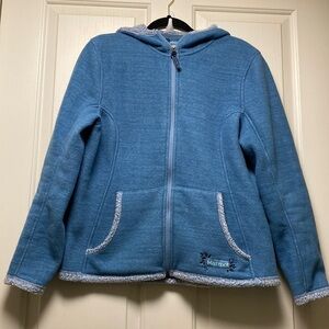 Marmot Full Zip Fleece Jacket with Hood Sz Large